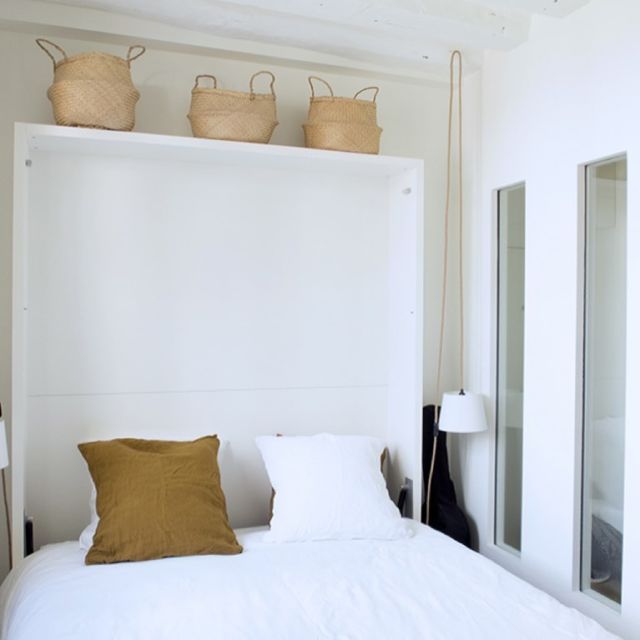 Rénovation complète Appartement Paris 11, chambre #julierosierarchitecte